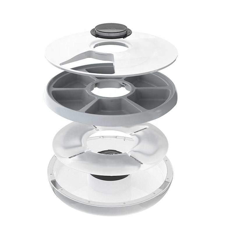 Smart 6-Meal Automatic Pet Feeder – Timed Food Dispenser for Cats & Dogs