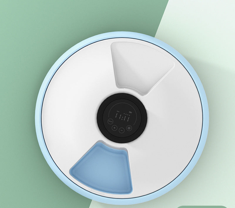 Smart 6-Meal Automatic Pet Feeder – Timed Food Dispenser for Cats & Dogs