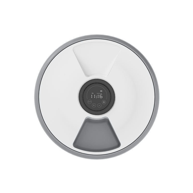 Smart 6-Meal Automatic Pet Feeder – Timed Food Dispenser for Cats & Dogs