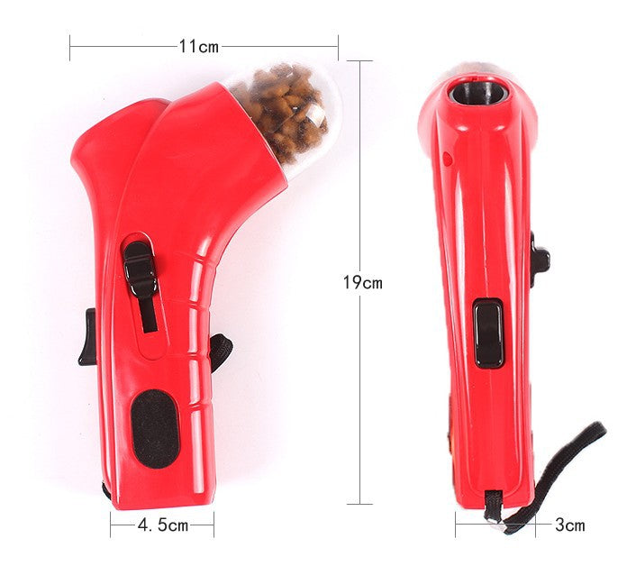 Pet Treat Launcher Toy – Interactive Feeder for Dogs & Cats