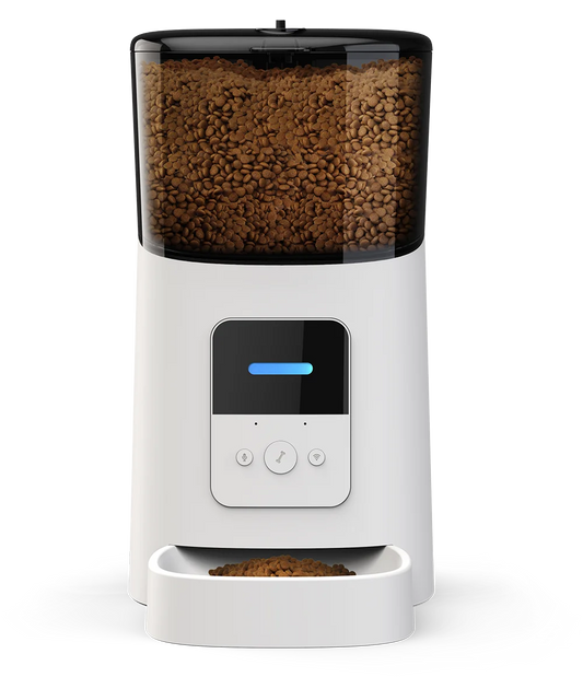 Wi-Fi Smart Pet Feeder – App Controlled Dog & Cat Feeder with Voice Recorder