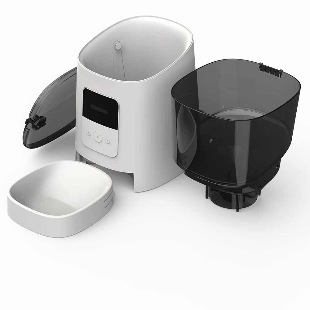 Wi-Fi Smart Pet Feeder – App Controlled Dog & Cat Feeder with Voice Recorder
